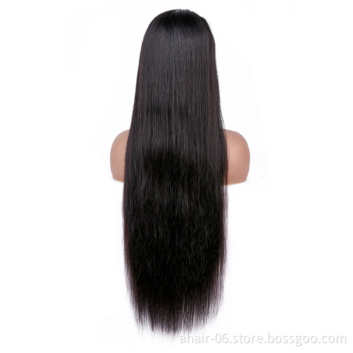 150% Density HD Swiss Lace Wigs Wholesale,20-30 Inch 10A Top Grade 13*6 Lace Frontal Wig 100% Raw Brazilian Virgin Human Hair